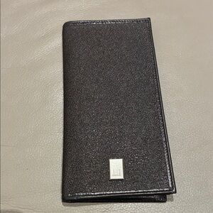 Dunhill Sidecar bifold long wallet **like new👝
